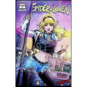 Marvel Comic Spider-Gwen Annual #1 NYCC Variant Sabine Rich Cover Art
